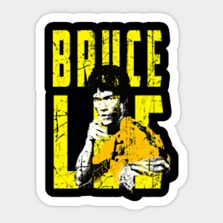 Be Water Lee Legend Bruce Movie Jeet Kune Do Sticker